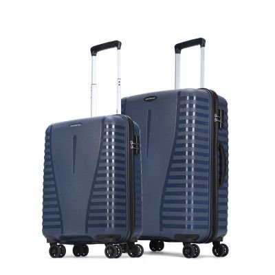 Aristocrat Airpro Set of 2 Cabin (Small Size) & Medium Size (Check-in) Hard Case Trolley Bags