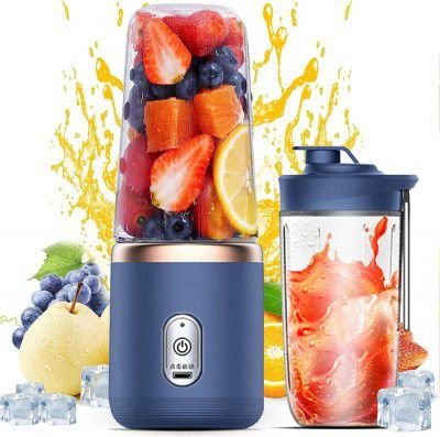 H-Duka Portable Blender Electric Juicers Fruit Mixers | 6 Blades 3Gears With 1500 Mah Rechargeable Battery