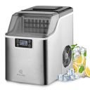 Kilig S01 Countertop Ice Cube Maker Machine | Auto Self-Cleaning Square Ice | 20kg-24H | 24Pcs Ice Cubes in 15 Mins | Ice Maker for Home, Office, Party & Bar