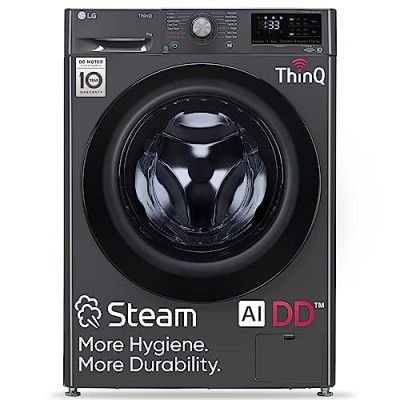 LG 9 Kg 5 Star Wi-Fi Inverter AI Direct Drive Fully-Automatic Front Load Washing Machine (FHP1209Z5M)