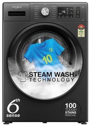 Whirlpool 7 Kg 5 Star Inverter Front Load Washing Machine with In-Built Heater (SUPREME CARE 7012 -E, 2025 Model)
