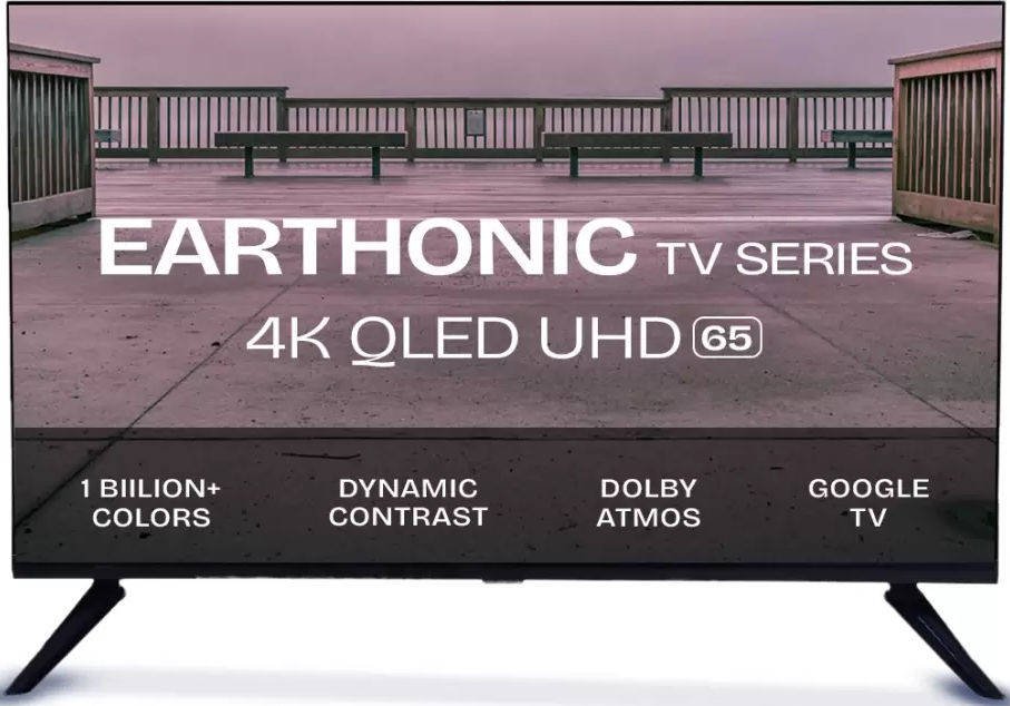 EARTHONIC E65UHD4KQ11GS24 65 inch (165 cm) QLED 4K TV