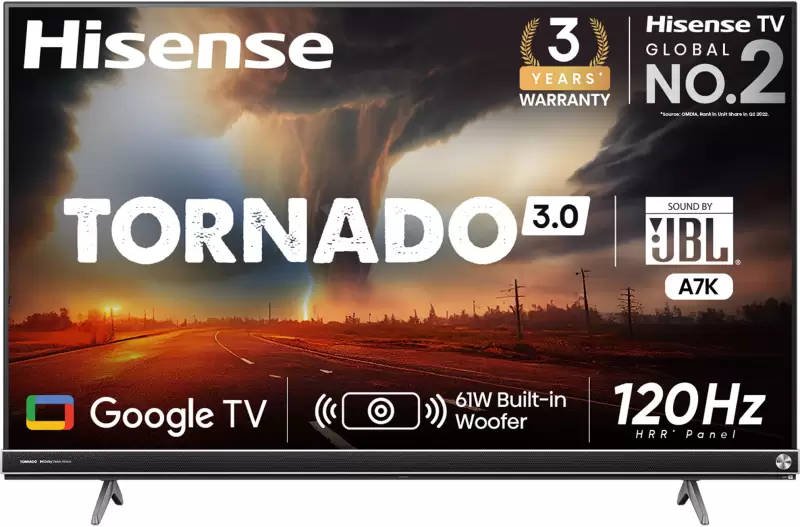 Hisense Tornado 55A7K 55 inch (139 cm) LED 4K TV