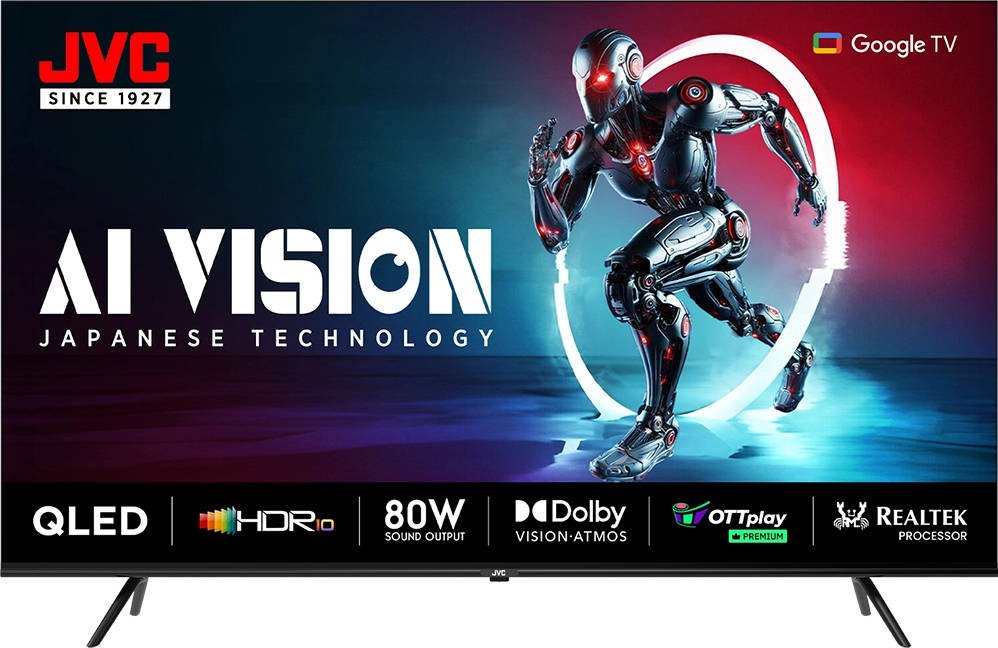 JVC AI Vision Series LT-75NQ7165C 75 inch (190 cm) QLED 4K TV