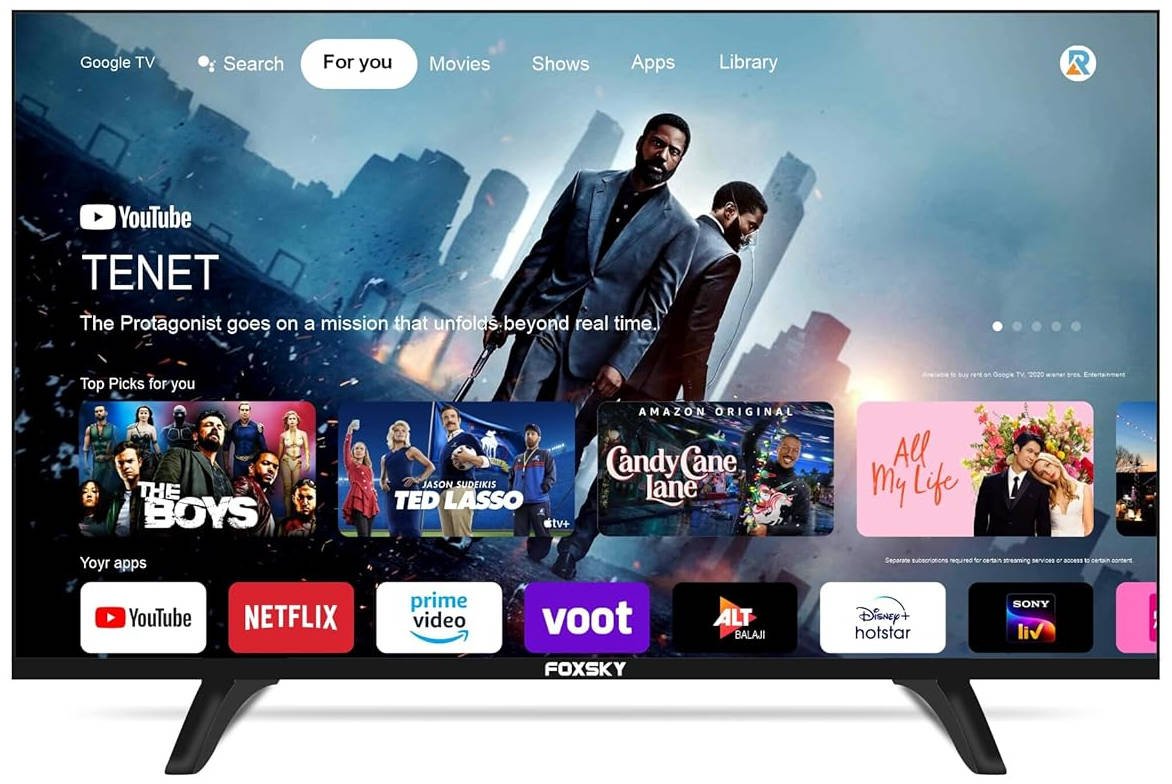 FOXSKY FS32GATV 32 inch (81 cm) LED HD-Ready TV