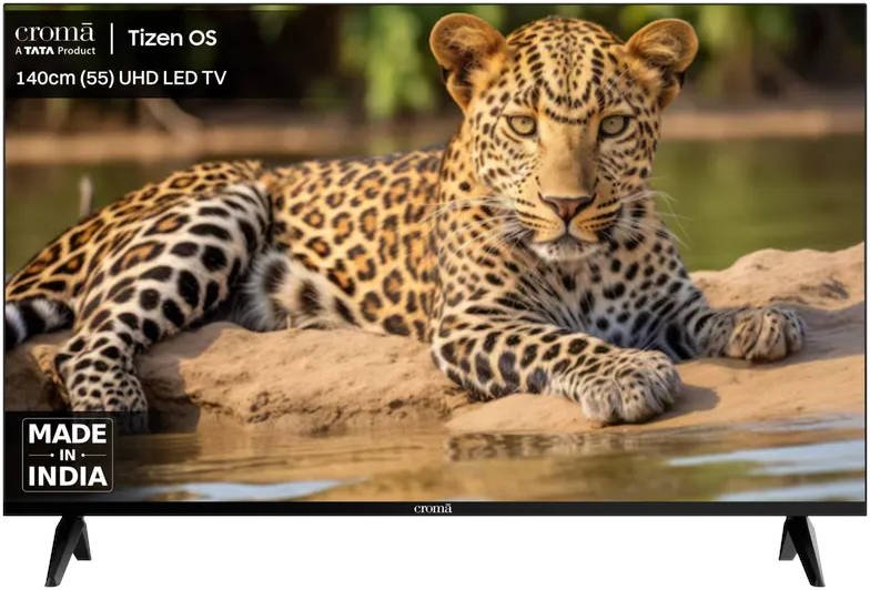 Croma CREL055UTD024601 55 inch (139 cm) LED 4K TV