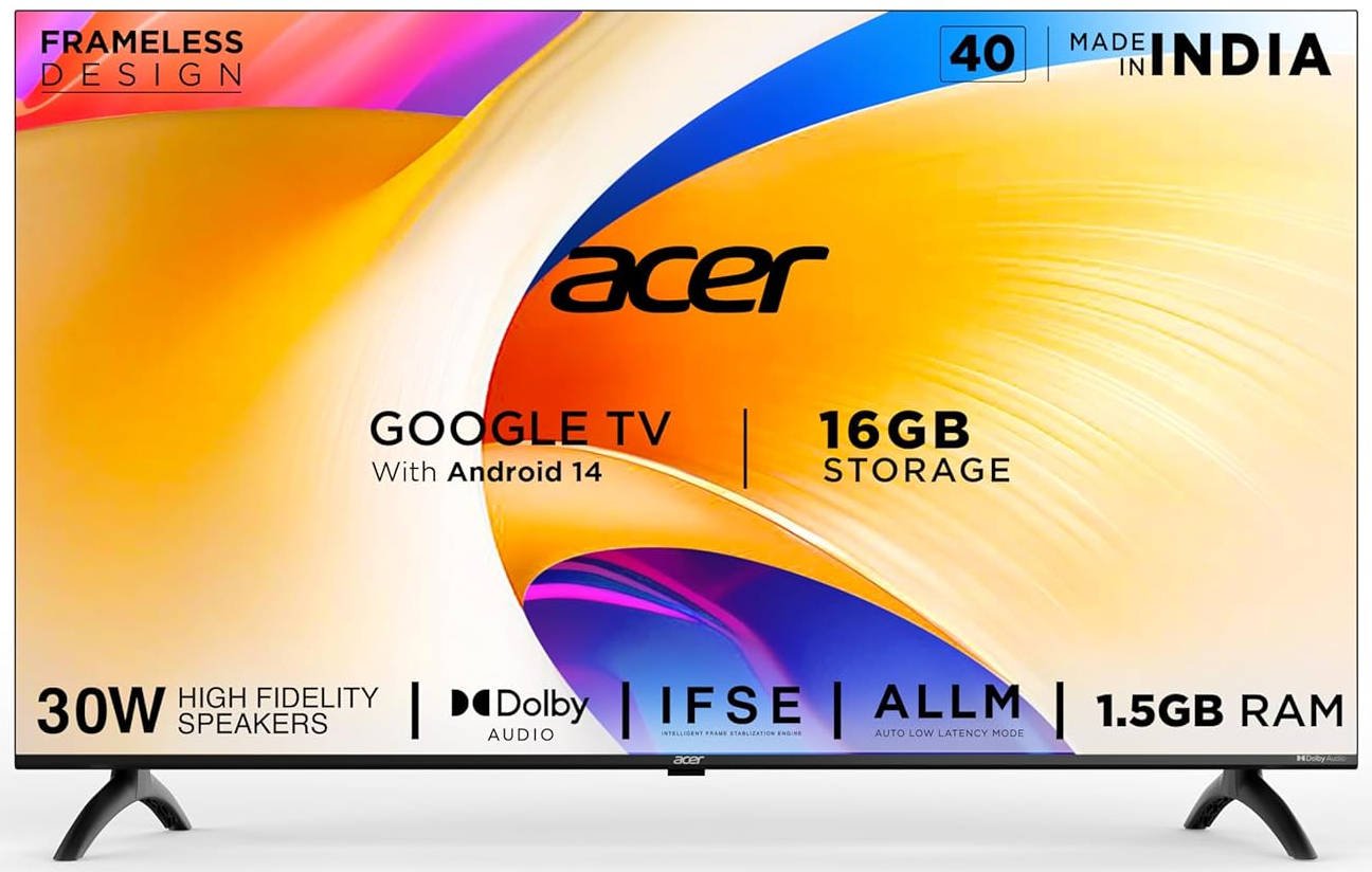 Acer I PRO Series AR40FDIGU2841AT 40 inch (101 cm) LED Full HD TV