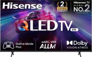 Hisense 55E7K 55 inch (139 cm) QLED 4K TV