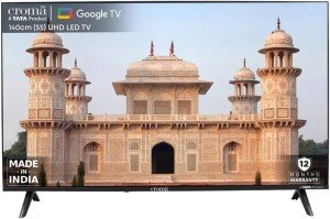 Croma CREL055UGC333801 55 inch (139 cm) LED 4K TV