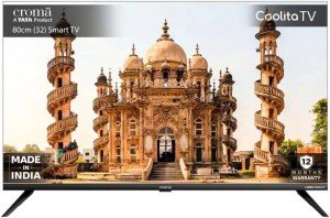 Croma CREL032HCC024601 32 inch (81 cm) LED HD-Ready TV