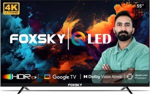 FOXSKY 55FS 55 inch (139 cm) QLED 4K TV